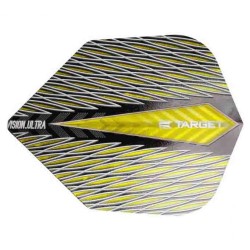 Feathers Target Darts It's called Vision Ultra Quartz No. 6 Shape Yellow 331720