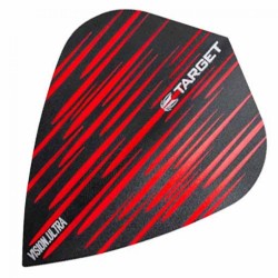 Plumas Target Darts Vision Ultra Spectrum Kite Roja  332250