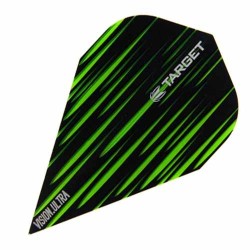 Feathers Target Darts It's called Vision Ultra Spectrum Steam Green 332350