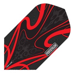 Pentathlon Flights Tdp Lux Slim Negro Rojo Tdp Lux Black Slim Pnt 4101