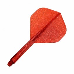 Feathers Condor Flights Standard Glitter Red S 21.5mm 3 of you