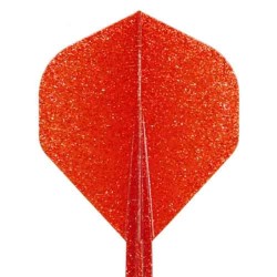 Plumas Condor Voos Standard Glitter Red S 21.5mm 3 de vocês
