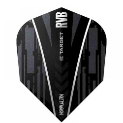 Feathers Target Darts Rvb ghost vision ultra black 331550