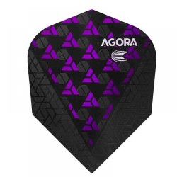 Plumas Target Darts Agora Ghost + Puple Nº6 332680