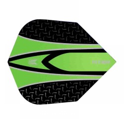 Feathers Target Darts Flights from Noge Hades Vision Ultra Green No6 332390