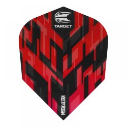 Plumas Target Darts Flights Sierra Vision Ultra Red Nº6  332800