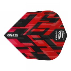 Plumas Target Darts Flights Sierra Vision Ultra Red Nº6  332800