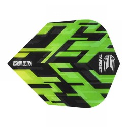 Feathers Target Darts Flights from Sierra Vision Ultra Green No6 332760