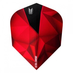 Feathers Target Darts Shard ultra chrome copper no 6 red 332970