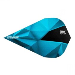 Feathers Target Darts Shark Ultra Chrome Blue Steam Badged 333170