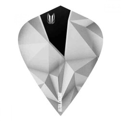 Feathers Target Darts This is Shard Ultra Chrome Arctic Kite Flights 333050