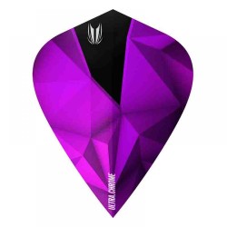 Fülle Target Darts Shard Ultra Chrome Amethyst Kite Flüge 333080