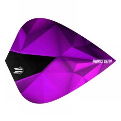 Fülle Target Darts Shard Ultra Chrome Amethyst Kite Flüge 333080