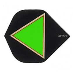 Plumas Ruthless Standard Emblem Triangulo Verde
