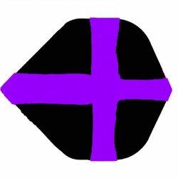 Ruthless Hivis Standard Cross Purple