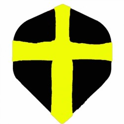 Ruthless Hivis Standard Cross Yellow