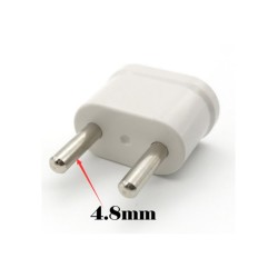 Adapter connector from 220v American to European