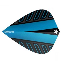 Plumas Target Darts Voltage Vision Ultra Aqua Blue Kite 333280