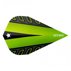 Feathers Target Darts It's called Voltage Vision Ultra Green Vapor 333330