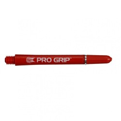 3-Spiel-Paket Target Pro Grip Shaft Medium (48mm) Rot 110161x3