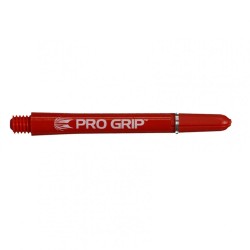 Pack of 3 games Target Pro Grip Shaft Medium (48mm) Red 110161x3