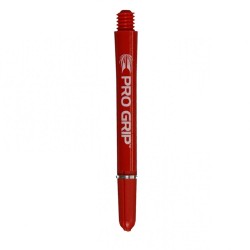 3-Spiel-Paket Target Pro Grip Shaft Medium (48mm) Rot 110161x3