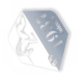 Plumas Unicorn Darts Ultrafly 100 Plus Icon Silver  68907
