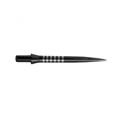 Pontos Winmau Free Flo Point Black Re Grooved 8329