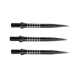 Pontos Winmau Free Flo Point Black Re Grooved 8329