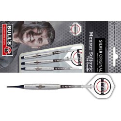 Dardo Bulls Darts De Mensur Suljovic 18g Brass Crhome 17048