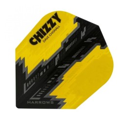 Feathers Harrows Darts Flights Prime Chizzy Yellow Black 7531