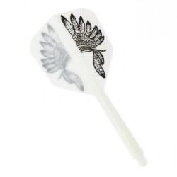 Plumas Condor Flights War Bonnet Forma comprimento 33,5 mm