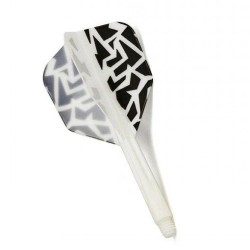 Feathers Condor Flights Crack White Shape Length 33.5 mm