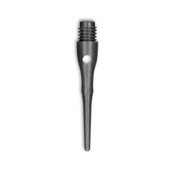 Punkte Bottelsen Dart Master 28mm Schwarz 2ba 100 Einheit