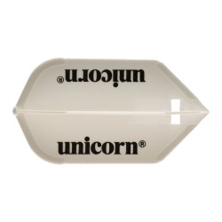 Pluma Unicorn Darts Supertrue 125 Slim Branco 30252