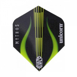 Fliegen Unicorn Darts Mythos Big Wing Minotaur Lime 68943