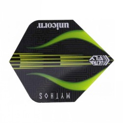 Fliegen Unicorn Darts Mythos Big Wing Minotaur Lime 68943