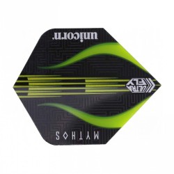 Fliegen Unicorn Darts Mythos Plus Minotaur Lime 68942