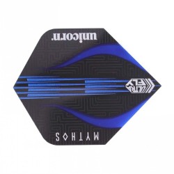 Fliegen Unicorn Darts Mythos Plus Minotaur Blau 68944