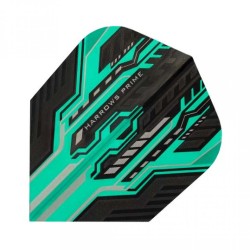 Plumas Harrows Darts Flights Prime Logo Jade  7516