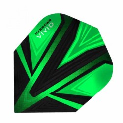 Plumas Harrows Darts Voos Vivid Green 8000