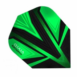 Plumas Harrows Darts Voos Vivid Green 8000