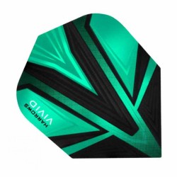 Plumas Harrows Darts Voos Vivid Jade 8002.