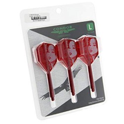 Feathers Condor Flights Beauty Design Red Length L 33.5 mm