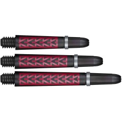 Canas Shot Darts Koy Carbon Pakati Vermelho comprimento 48mm Sh-sm3708/m