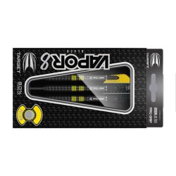 Dardo Target Darts Vapor 8 Preto Amarelo 80% 22g 100453