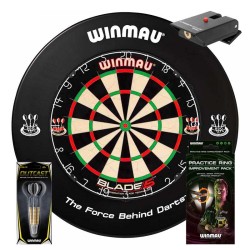 Pack Winmau Pro Diana+surround+arcos+laser+darts