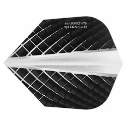 Packung 10 Harrows Darts Flüge Quantum Grey Standard