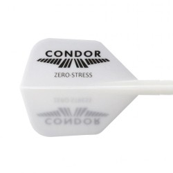 Fülle Condor Flights Weiß Logo Schwarze Form S 21.5mm