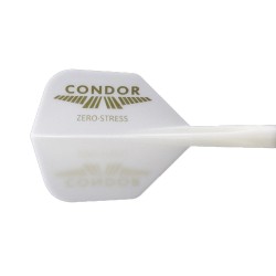 Plumas Condor Flights Logo Branco Gold Shape S 21.5mm